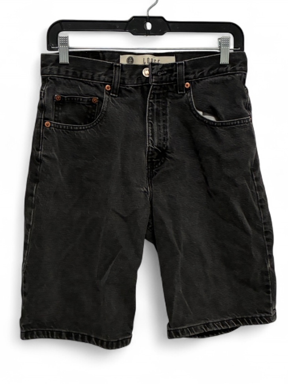 Vintage Arizona Jean Co Black High Waisted Denim Shorts